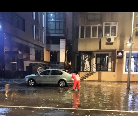 Inundații, după ploaia torențială de la Timișoara