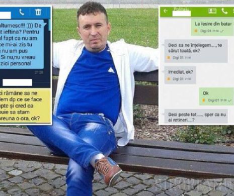 ȘOCANT! Un NOU SCANDAL lovește Poliția Română! „Poliţistul înfierbântat”, SMS-uri cu MINORE