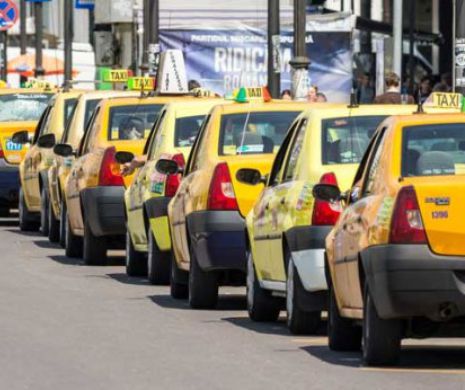Taximetriști amendați, pentru scandal și miting neautorizat