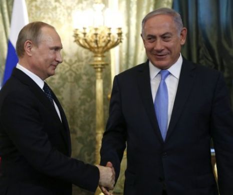 Vladimir Putin, se va întâlni cu Benjamin Netanyahu,la Moscova, pentru a discuta despre situația din Siria