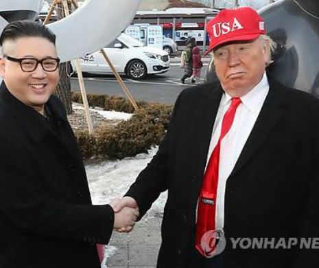 INCREDIBIL. Donald Trump și Kim-Jong un și-u dat mâna în Coreea de Sud, la JO de Iarnă