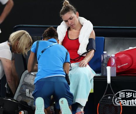SCUZA găsită de organizatorii Australian Open, după EPUIZAREA Simonei Halep din finala de la Melbourne