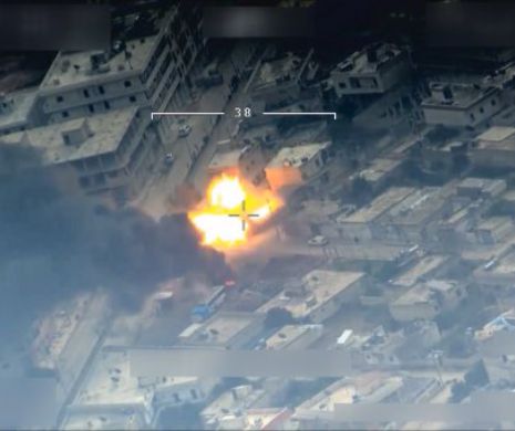 VIDEO: Armata turcă îi vânează pe kurzi cu ajutorul dronelor