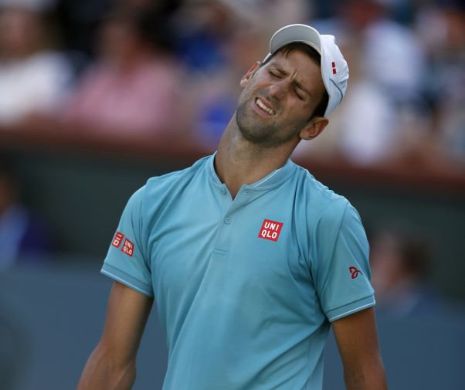 Djokovici a dezamăgit din nou. Fostul lider ATP, ELIMINAT încă din turul I la Indian Wells