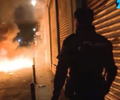 HAOS în Madrid! Zece polițiști AU FOST RĂNIȚI în timpul unor LUPTE de STRADĂ. De la ce a PORNIT tot CONFLICTUL -VIDEO