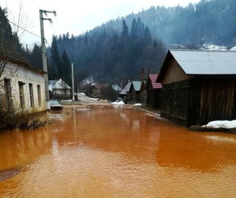 Pericol MAJOR într-o comună din Maramureș, după ce s-a produs o POLUARE cu apă de mină. Autoritățile sunt în ALERTĂ