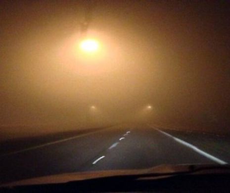 TRAFICUL din ROMÂNIA. Circulația pe mai multe drumuri naționale a fost afectată de ceață