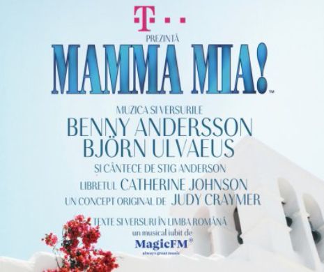 Au fost puse în vânzare biletele pentru musicalul „MAMMA MIA!” pentru 4 spectacole în București și unul în Cluj