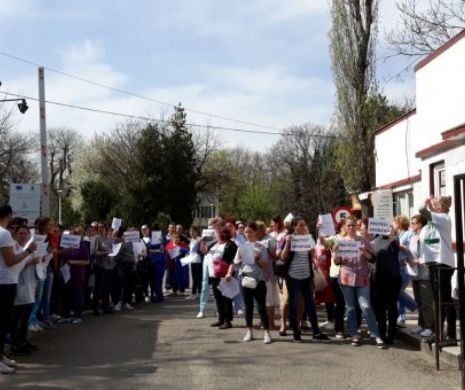 Proteste în București. Nemulțumirea cadrelor medicale față de Guvern