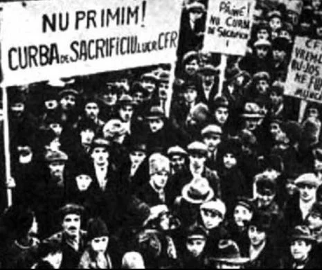 ROMÂNIA INTERBELICĂ. 1933 - CELEBRA GREVĂ DE LA ATELIERELE GRIVIȚA, CAUZATĂ DE FOAME, NU DE COMUNIȘTI!