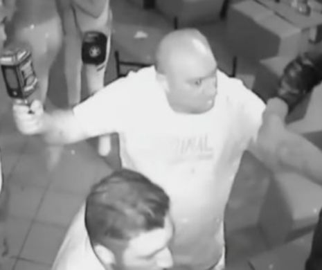 Scandal URIAȘ provocat de un INTERLOP din Capitală. Un polițist a căzut victimă FURIEI călăului - VIDEO