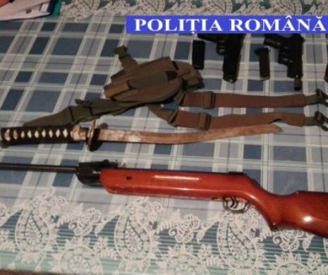 Tineri înarmați până-n dinți din Sânnicolau Mare, duși la Poliție