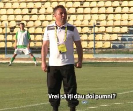 „Vrei să-ţi dau doi pumni?” SCENE INCREDIBILE în fotbalul românesc. S-a întâmplat în Liga a II-a