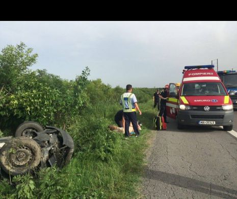 BREAKING NEWS! Accident GRAV pe Autostrada București-Pitești! Traficul este BLOCAT pe ambele sensuri. Și Autostrada Soarelui este BLOCATĂ