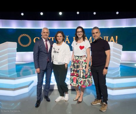 Câştigă România!, ediţie specială de Ziua Europei. Ana-Maria Brânză, Diana Cavallioti şi Zoli Toth intră în concursul de la TVR 2