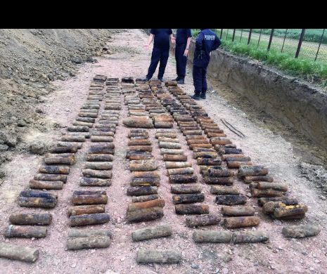 Depozit de muniție, din al doilea război mondial, distrus de pirotehniști, la Tulcea