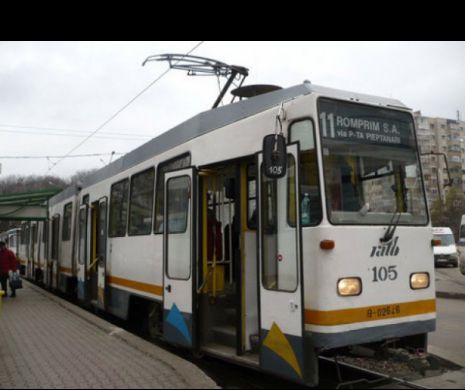 Linia tramvaiului 41 va fi deviată din cauza lucrărilor la pasajul Ciurel