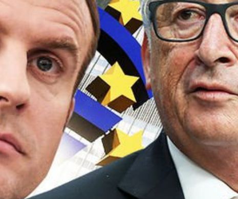 Macron a intrat în COLIZIUNE cu Jean-Claude Juncker: NU există viitor pentru proiectul „Statele Unite ale Europei”