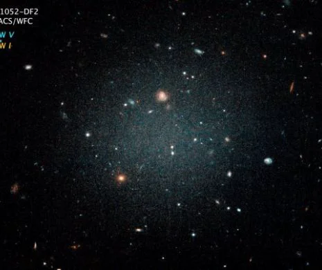 O enigma pentru astronomi: galaxia fara materie intunecata