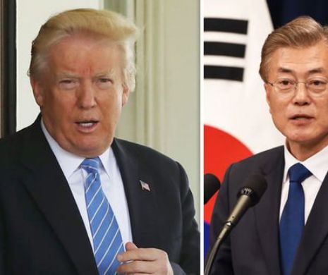 Preşedintele Coreei de Sud vine astăzi la Trump pentru a-l CONVINGE să se întâlnească cu Kim Jong-un
