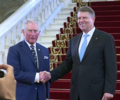 Președintele Iohannis, ÎNTÂLNIRE cu Prințul Charles
