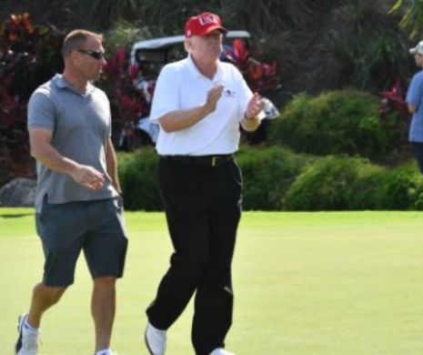 Un bărbat A TRAS  focuri de armă pe terenul de golf al lui Trump, la Miami