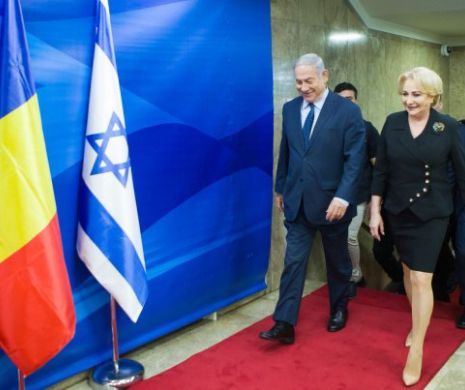 Vizită surprinzătoare în România. Netanyahu, întâlnire cu Viorica Dăncilă