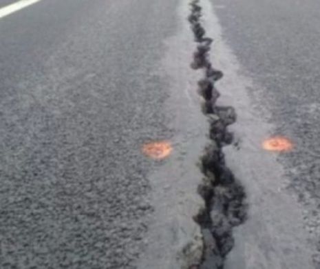 Autostrada FISURATĂ din Banat intră în reparații