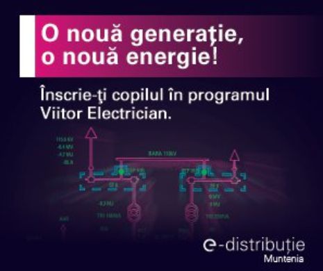 E-Distribuție Muntenia oferă școlarizare și burse pentru tinerii care vor să lucreze în industria energetică