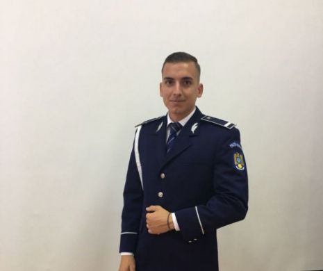 Elev la Şcoala de Agenţi de Poliţie a ajuns EROU  în Cluj Napoca