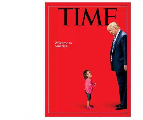 „Fetița de imigrant și Monstrul Trump”: O uriașă manipulare