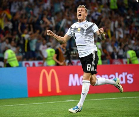 Germania supraviețuiește miraculos la Mondial. Kroos este erou național