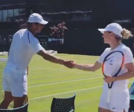 Halep și Nadal, liderii tenisului mondial, S-AU ÎNTÂLNIT la Wimbledon | VIDEO