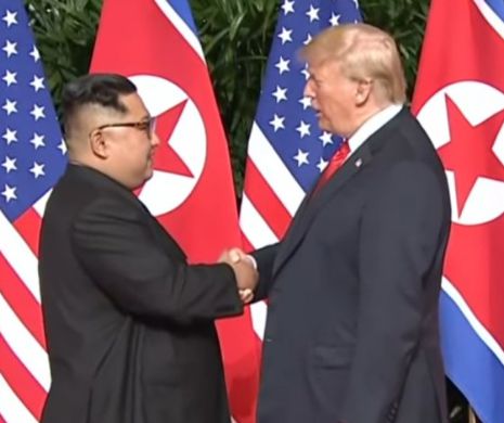 ÎNTÂLNIREA MILENIULUI. Donald Trump și Kim Jong-Un aflați pentru PRIMA DATĂ, față în față. VIITOR strălucit pentru SUA și COREEA DE NORD