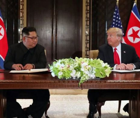 Kim Jong-un, disperat să nu lase ADN pe pixul cu care a semnat tratatul cu Donald Trump
