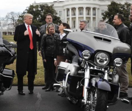 RĂZBOIUL lui Trump cu Harley-Davidson. Cine ÎNCALECĂ pe cine?
