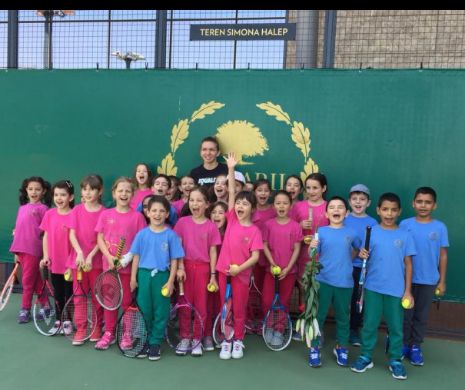 Simona Halep are grijă de viitorul tenisului românesc