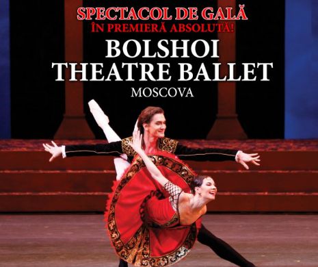 Celebra Companie de balet Bolshoi din Moscova va susține în toamnă un „Spectacol de Gală” la București