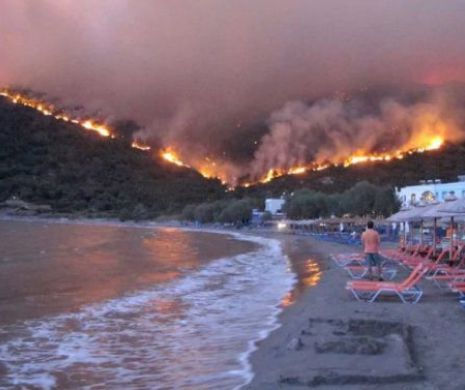 Grecia, paralizată de incendii