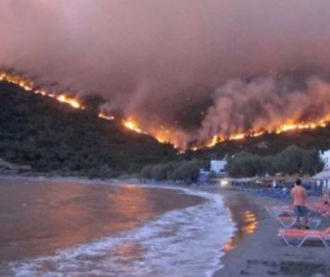 Incendii devastatoare în Grecia. Ministerul Afacerilor Externe ajută românii afectați de dezastru