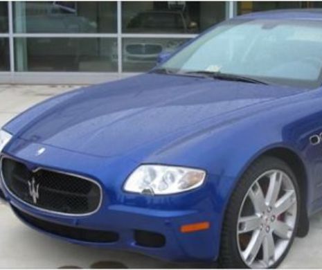 Maserati vândut de ANAF la prețul de Dacie. Prețul unui BMW
