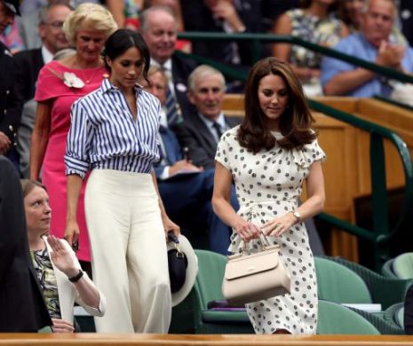 Meghan Markle şi Kate Middleton au CUCERIT  Wimbledonul. FOTO