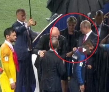 Şocant! Putin a fost ACUZAT că a FURAT o medalie de aur în timpul premierii fotbaliştilor