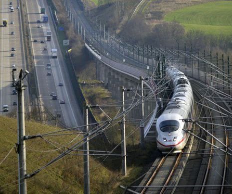 Tren EVACUAT în Germania după descoperirea unui recipient SUSPECT
