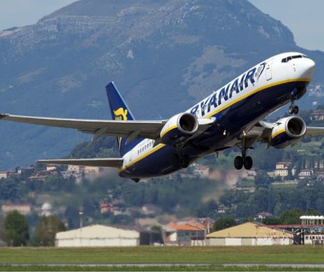 Alertă cu bombă, în plin zbor, la bordul unui avion Ryanair