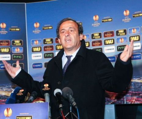 ATAC FURIBUND din partea lui Michel Platini: „M-au curățat trei rahați de la FIFA”