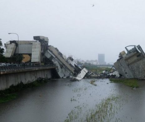 Autoritățile italiene au descoperit cauza prăbușirii podului Morandi, din Italia. Este OFICIAL!