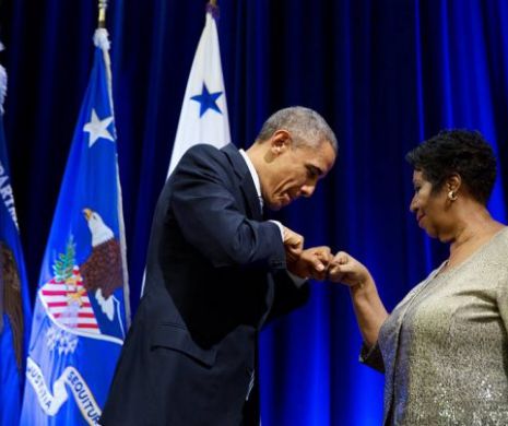 Barack Obama, mesaj EMOŢIONANT: Aretha Franklin, o MINUNE a DIVINULUI. Foto în articol