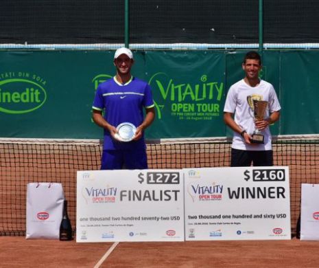 Claudio Fortuna a câştigat cea de a V-a ediţie a Vitality Open Tour. Perechea Vasile Antonescu/Alexandru Jecan, câştigătoare la dublu