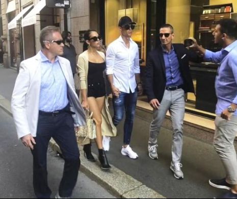 Cristiano Ronaldo, shopping de coșmar în Italia | VIDEO